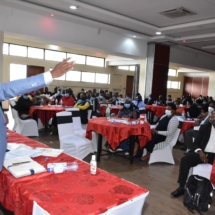 KPSA National Vice Chairman Addressing Kiambu County Directors